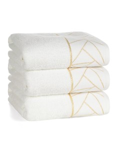 RĘCZNIK CLEO (01) 70 X 140 CM KREMOWY