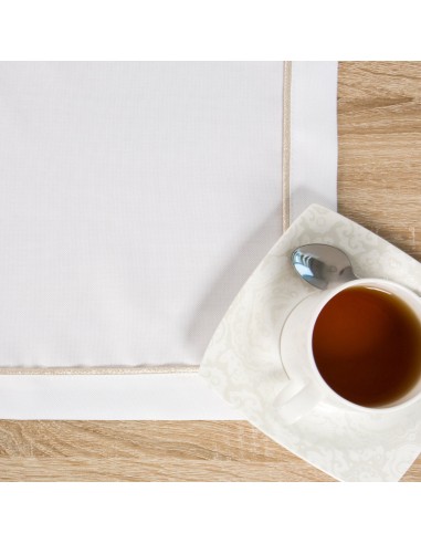 OBRUS MADELE 85 X 85 CM BIAŁY