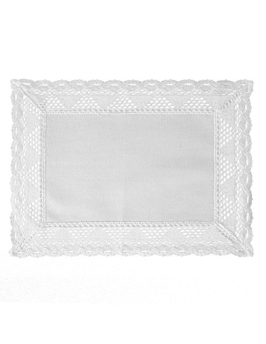 OBRUS NATALY 30 X 40 CM BIAŁY