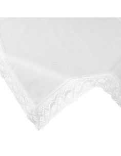 OBRUS SUSAN 85 X 85 CM BIAŁY 2