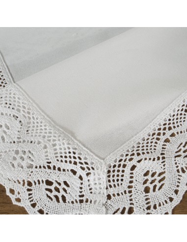 OBRUS SUSAN 85 X 85 CM BIAŁY